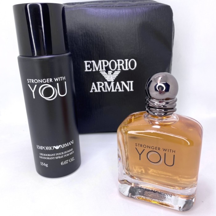Armani Stronger With You Подаръчен комплект