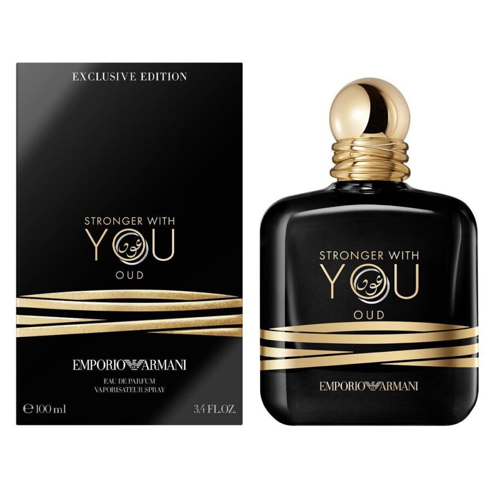 Armani Stronger With You Oud EDP 100 мл - ПАРФЮМ за мъже - Amerolux Bulgaria