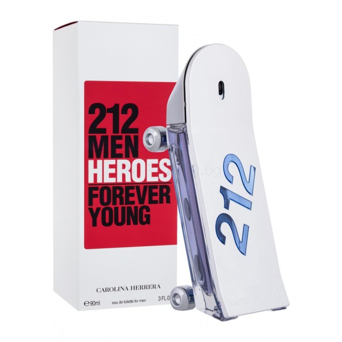 Carolina Herrera 212 Heroes Forever Young EDT 90 мл - ПАРФЮМ за мъже