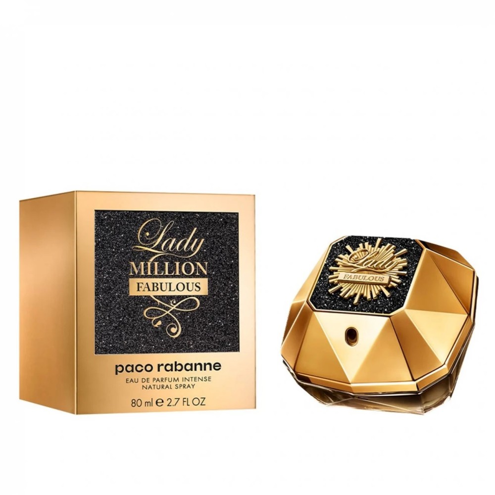 Paco Rabanne Lady Million Fabulous Intense EDP 80 мл - ПАРФЮМ за жени - Amerolux Bulgaria Paco Rabanne Lady Million Fabulous Intense EDP 80 мл - ПАРФЮМ за жени - Amerolux Bulgaria