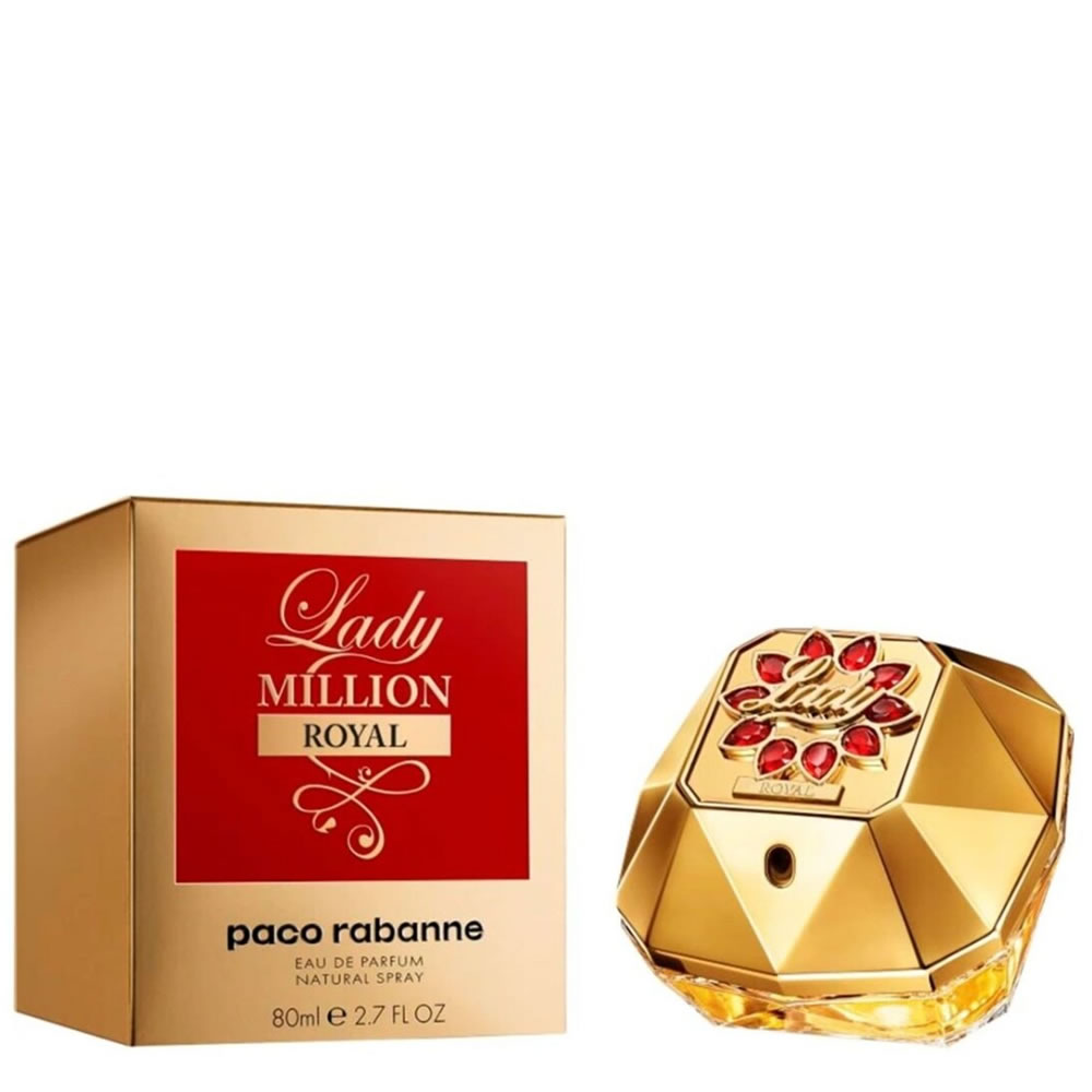 Paco Rabanne Lady Million Royal EDP 80 мл - ПАРФЮМ за жени - Amerolux Bulgaria Paco Rabanne Lady Million Royal EDP 80 мл - ПАРФЮМ за жени - Amerolux Bulgaria