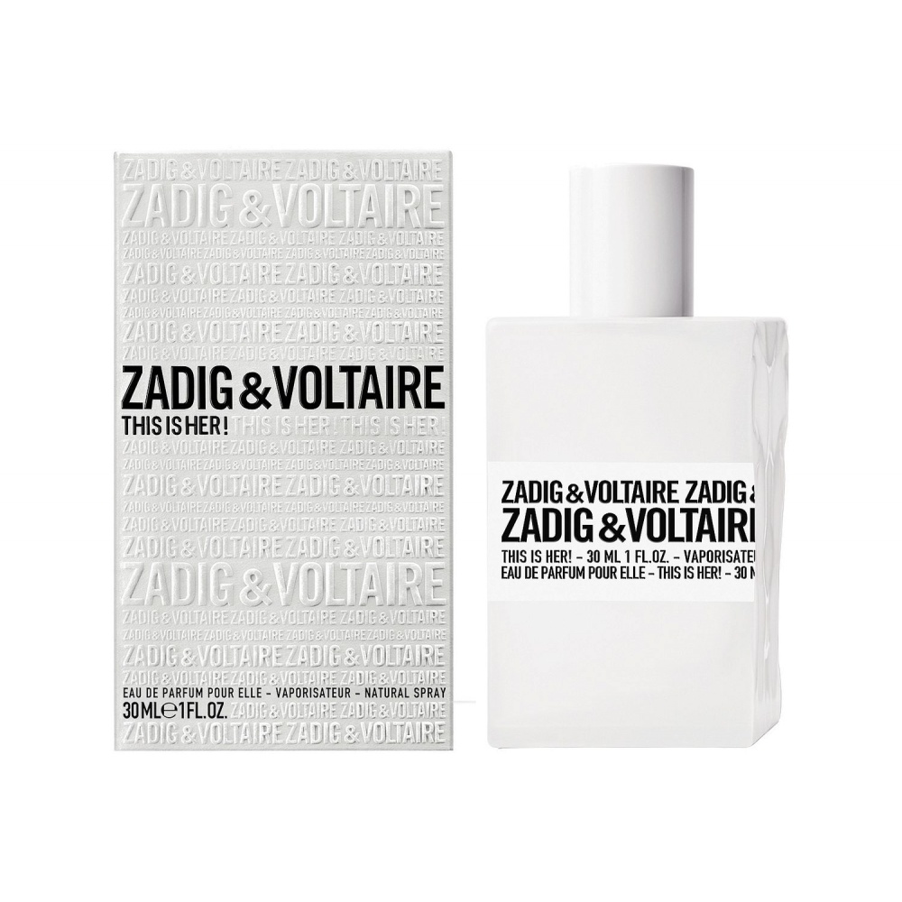 Zadig & Voltaire This Is Her EDP 100 мл - ПАРФЮМ за жени - Amerolux Bulgaria Zadig & Voltaire This Is Her EDP 100 мл - ПАРФЮМ за жени - Amerolux Bulgaria