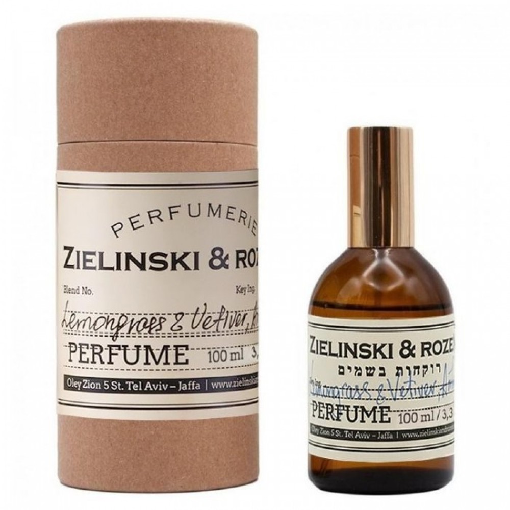 Zielinski & Rozen Lemongrass & Vetiver Amber EDP 100 мл - ПАРФЮМ Унисекс - Amerolux Bulgaria Zielinski & Rozen Lemongrass & Vetiver Amber EDP 100 мл - ПАРФЮМ Унисекс - Amerolux Bulgaria
